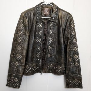 Double D Ranch studded jacket